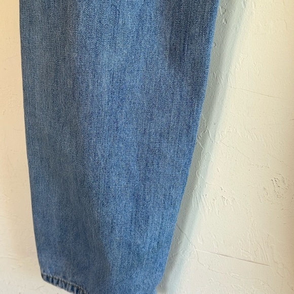 Levi’s 505 Classic Blue Medium Wash Straight Leg Denim Jeans Sz 33x30 - Picture 10 of 15